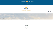 Tablet Screenshot of erasmusacademy.com